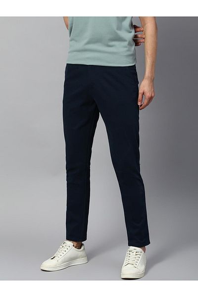Dennis Lingo By Styli Tapered Fit Chinos Trousers