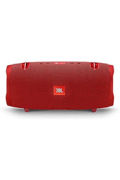 JBL مكبر صوت لاسلكي محمول مقاوم للماء بتقنية البلوتوث Xtreme 2 (أحمر)