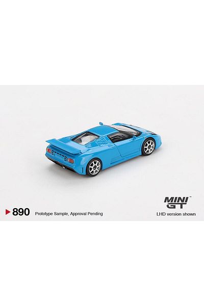 mini gt Bugatti Eb110 Super Sport Blu Bugatti