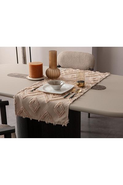Markaev Bohemian Tassel Λεπτομερής Runner 40x140
