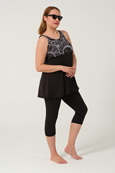 TESMAY LARGE SIZE DRESS SWIMSUIT