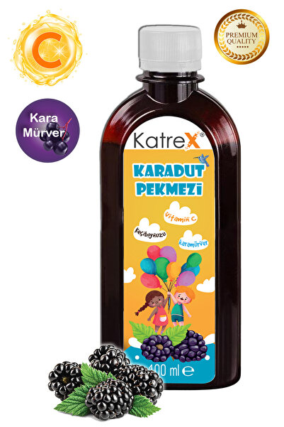 KatreX Çocuk İştah Açıcı Pekmez Karışımı – Doğal, Katkısız, Vitamin Destekli 100 ml