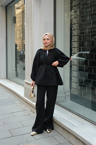 LOCCO Women's Olivia Pearl Suit Black