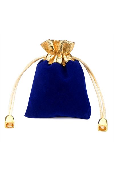 Choice 9x12cm Blue 10pcs/lot 7x9cm 9x12cm 12x16cm Vintage Velvet Bag Gold Color Trim Drawstring Red Gift Ba