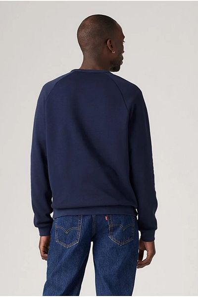Levi's Ανδρικό φούτερ με κόκκινο γιακά 001TS-0001
