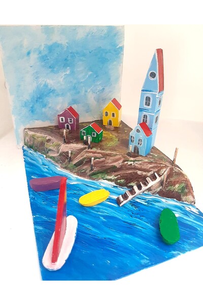 ELSA Marine Concept Special Design Wooden Book Holder