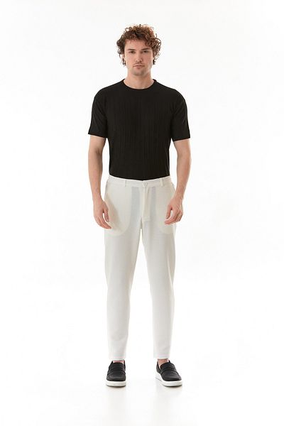 Fulla Moda Waffle Fabric Pocket Jogger Pants