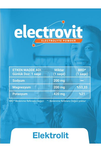 HANGOVERSHOT Electrovit Watermelon Flavored Powder Containing Electrolyte 8 Shases, Hydration, Magnesium, Potassium, Sodium