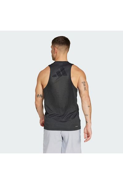 adidas Tricou negru Airchill Tank pentru bărbați Ji8198