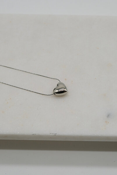 TAKIBOX Steel Minimal Heart Necklace