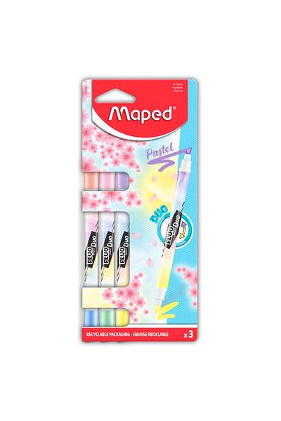 Banadabak Highlighter - Fluo Duo Double Sided 3 Pack 734128