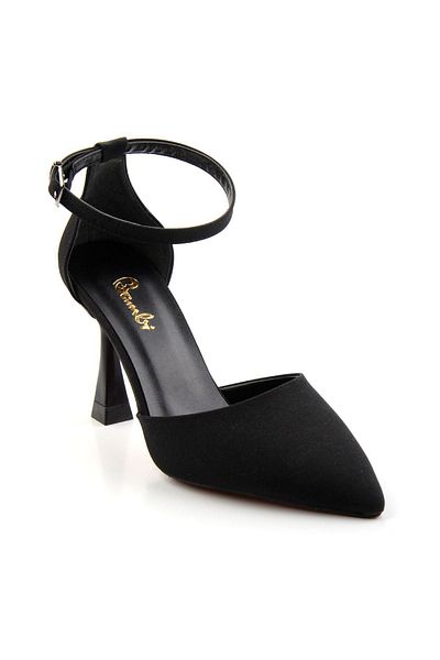Bambi Pantofi clasici cu toc pentru femei negru mat K 01038606038