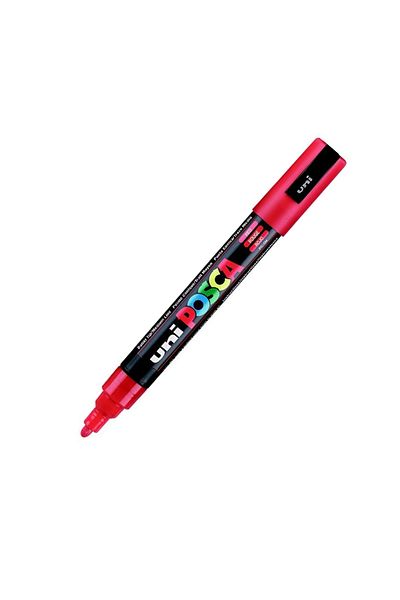 Banadabak 1.8-2.5 Phosphorescent Red Posca Pc-5M Poster Marker
