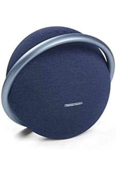 Harman Kardon مكبر صوت ستيريو محمول بتقنية البلوتوث من أونيكس ستوديو 7، أزرق