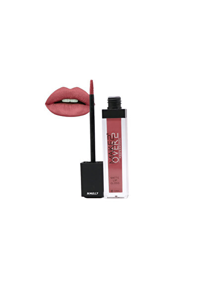 Makeover22 احمر شفاه سائل مطفي من ميك اوفر22 - NM017