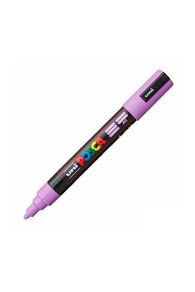 Banadabak Posca Pc-5M Poster Marker 1.8-2.5 Lavender