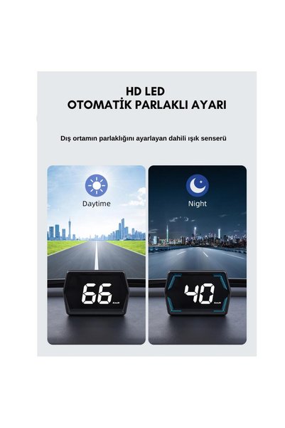KeşifHOME Universal Dijital Km Ekranı Bütün Araçlara Uyar