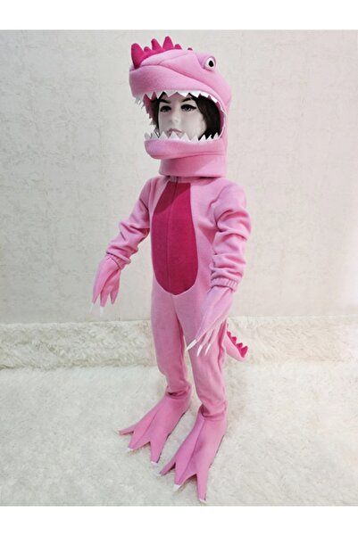 Kostüm Sarayı T-Rex Dinozor Kostümü Pembe