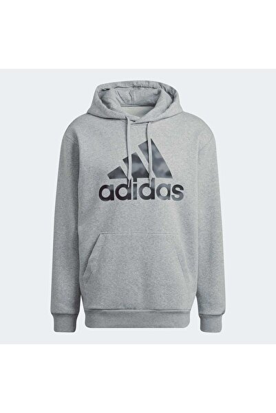 adidas Φούτερ Essentials Camo Erkek Gri (HL6927)