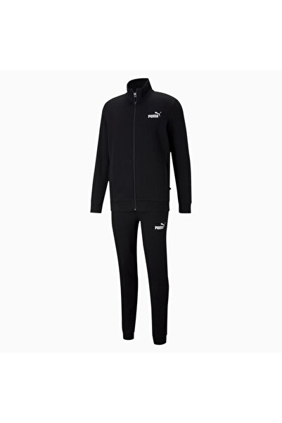 Puma Σετ ανδρικής μαύρης φόρμας Clean ( 585841 -01)