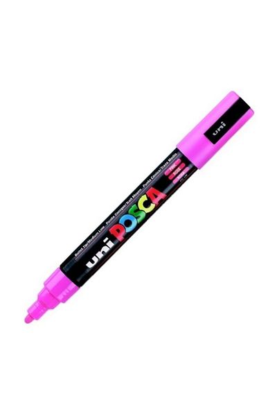 Banadabak Posca Pc-5M 1.8-2.5 Phosphor Pink Marker