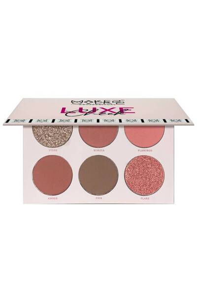 Makeover22 Makeover22 Luxe Blush Palette, 6 Colors - M3204