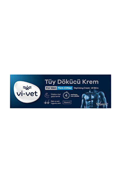 Vi-vet Vİ-VET Tüy Dökücü Krem For Men 125 ml