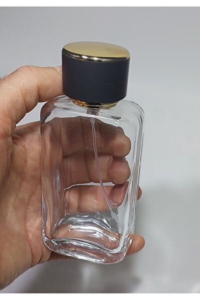 Paradise 10 Adet 100 ml Cam Kolay Kapama Sprey Kolonya Boş Parfüm Şişe siyah ...