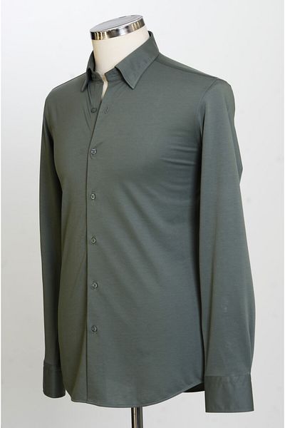 Paul Martin Canadian Paul Martin Knitted Fabric Straight Pattern Men's Shirt Pm3522R11