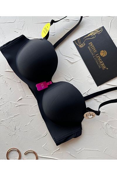 İntive Lingerie Violet Laser Cut Double Push-Up Χωρίς Παρακολούθηση Καπέλο Χωρίς Ποιότητα Κρέμα Ακιντούρηση