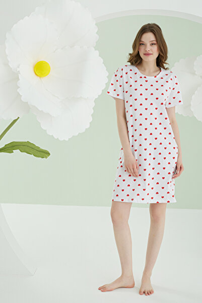 NBB .Fashionable Nightgown with 100% Cotton