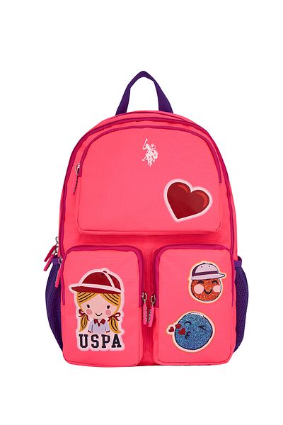 U.S. Polo Assn. Unisex Backpack, Pink Color