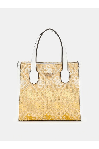 Guess SILVANA 2 COMP MINI TOTE Kadın Sarı Mini Çanta HWSW8665770-CIO