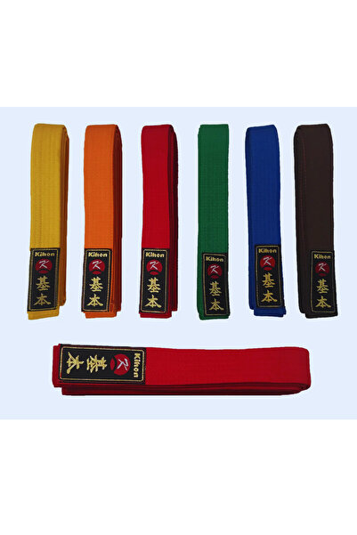 Kihon Renkli Karate Kemeri Karate Kuşak 240 cm