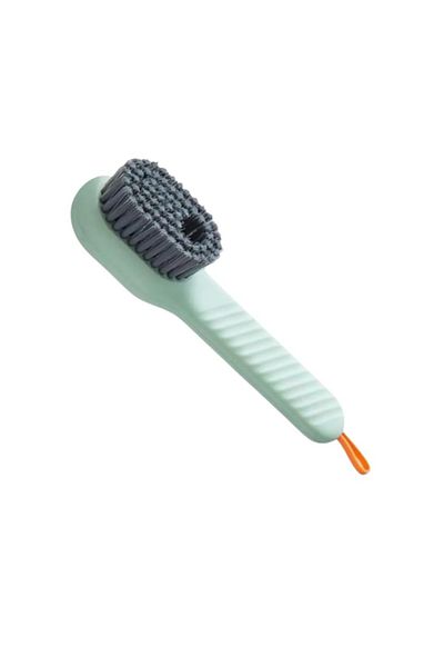 MIT Cat and dog combing brush with push-button water reservoir