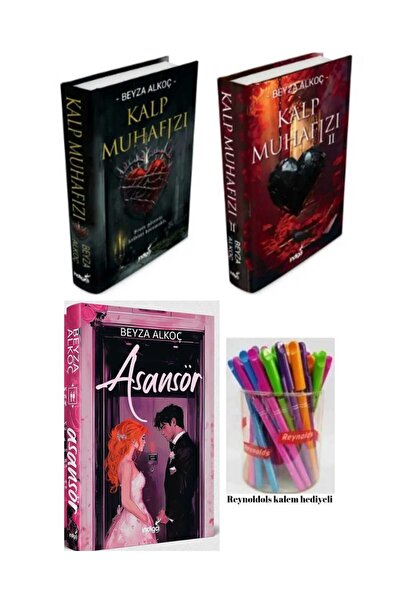 İndigo Kitap Asansör Ciltli / Kalp muhafızı 1 ve Kalp Muhafısız 2 Ciltli Set