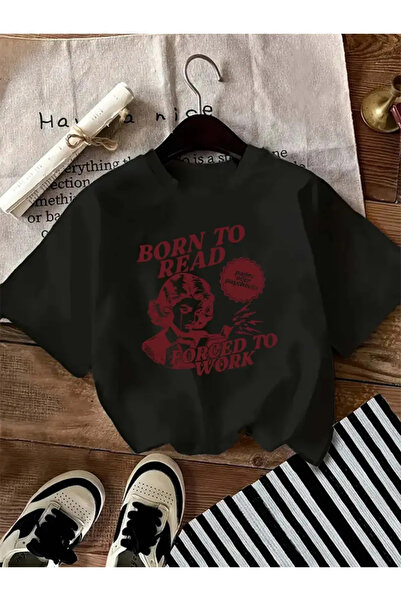 YOHO SPORT Rođen da čita Štampano T-shirt