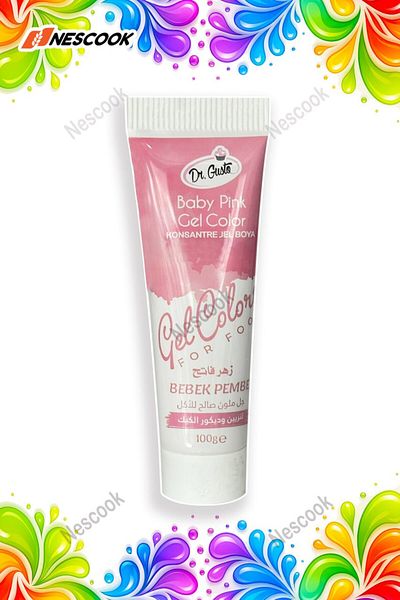 nescook Baby Pink Tube Gel Paint 100 Gr