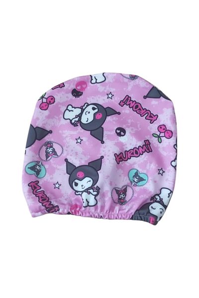 Arya Nisa Kids Girl's Kuromi Printed Dress Swimwear Bone Suit