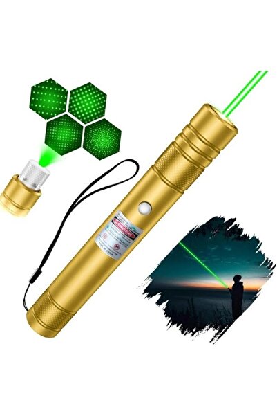 Fenerix PRO-303 USB Şarjlı Yeşil Lazer Pointer, Sunum Kalemi, Güçlü Şarjlı La...