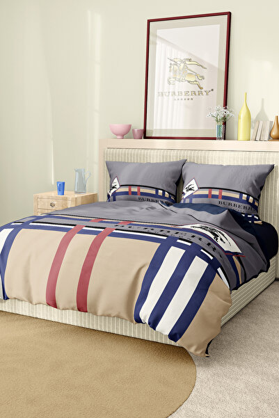 Marcalanya طقم أغطية سرير مزدوج من قماش الساتان القطني مكون من 6 قطع طقم غطاء...