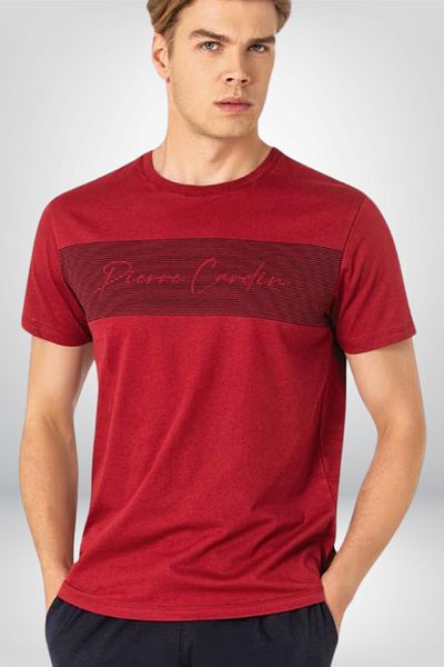 Pierre Cardin 2025 Spring-Summer Men's Short Sleeve Home Wear Pajamas Set Vr.E55.Uy1.E060.080.11.Z8.17