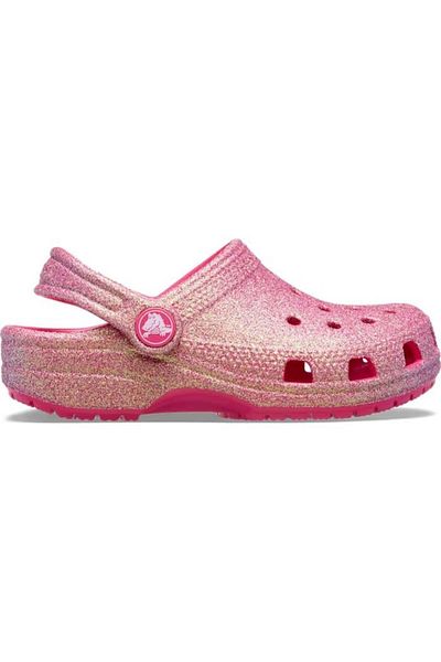 Crocs Κλασικές Παιδικές Παντόφλες Iridescent Glitter Cgk 210986