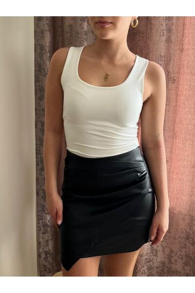 KAROL Full lycra bodysuit with no front double layer inside