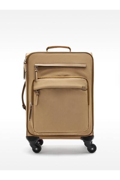 PARFOIS Teknik Kumaş Çekçekli Valiz