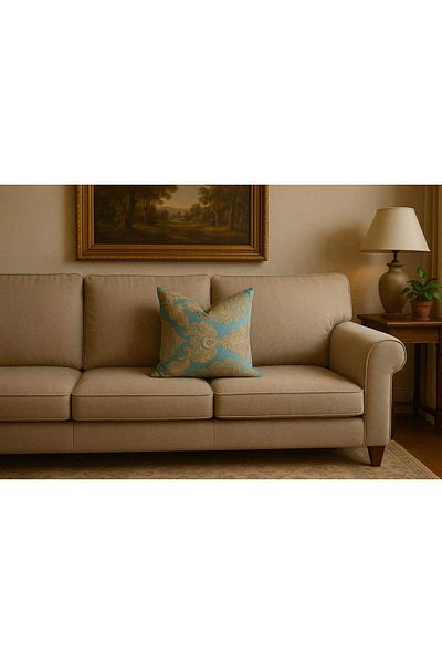 BULUT Vintage Ottoman Fabric Throw Pillow Cover