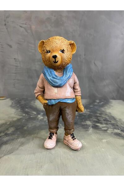 Gardenya Teddy Bear Koleksiyonu Retro Ayıcık Biblo Model 10