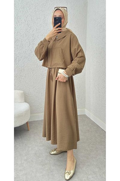 MODA VEDAT Bolero Dress Set