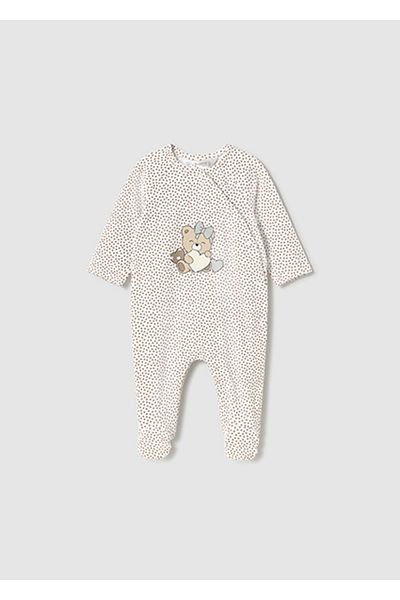 MAYORAL Baby Rompers with Teddy Bear