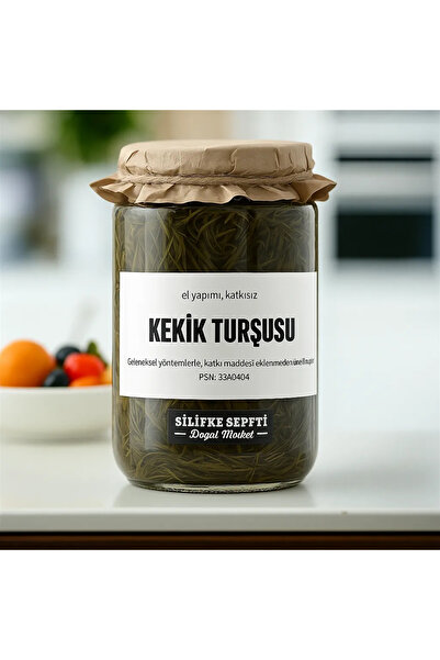 Silifke Sepeti Ev Yapımı Dağ Kekiği Turşusu - 720 gr